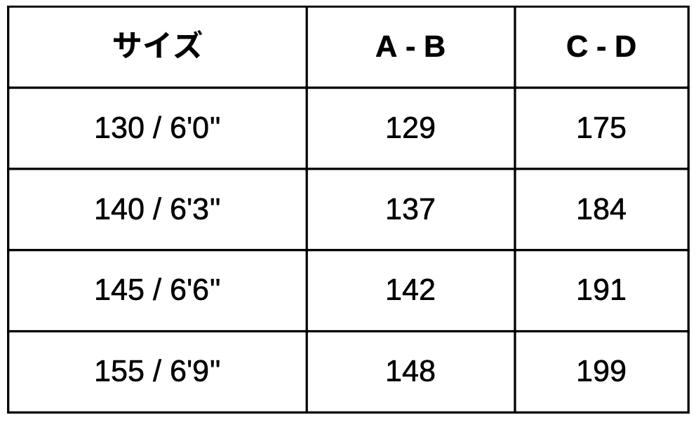 薄馬着・コットンラグ サイズ:130 / 6'0"